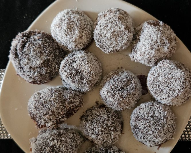 Kókuszkocka muffin